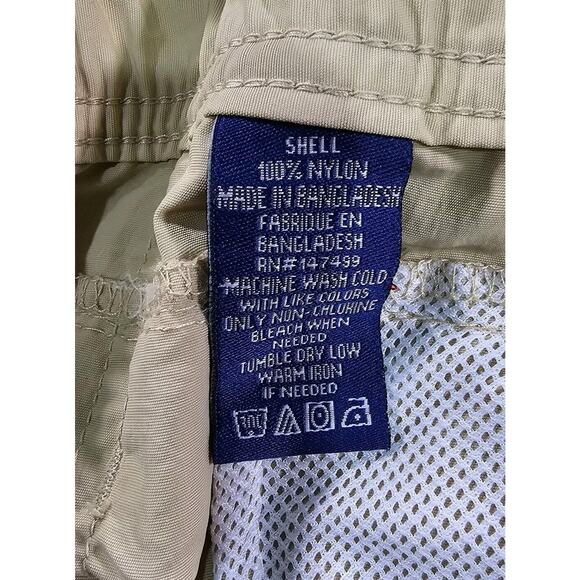 Heybo Outdoors MENS SIZE 3XL Nylon Cargo Shorts Quick Dry UPF 30 Beige - Picture 8 of 10